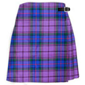 Skirt, Ladies Kilted (Apron Front), Wardlaw Tartan